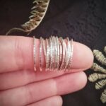 Make your own Sterling Silver Stacking Rings with Maxi Cif Designs: $90 (includes $30 materials)