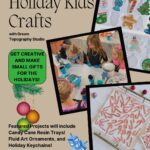 Holiday Crafts for Kids with Dream Topography - Candy Cane Trays, Ornaments, and Squishies!