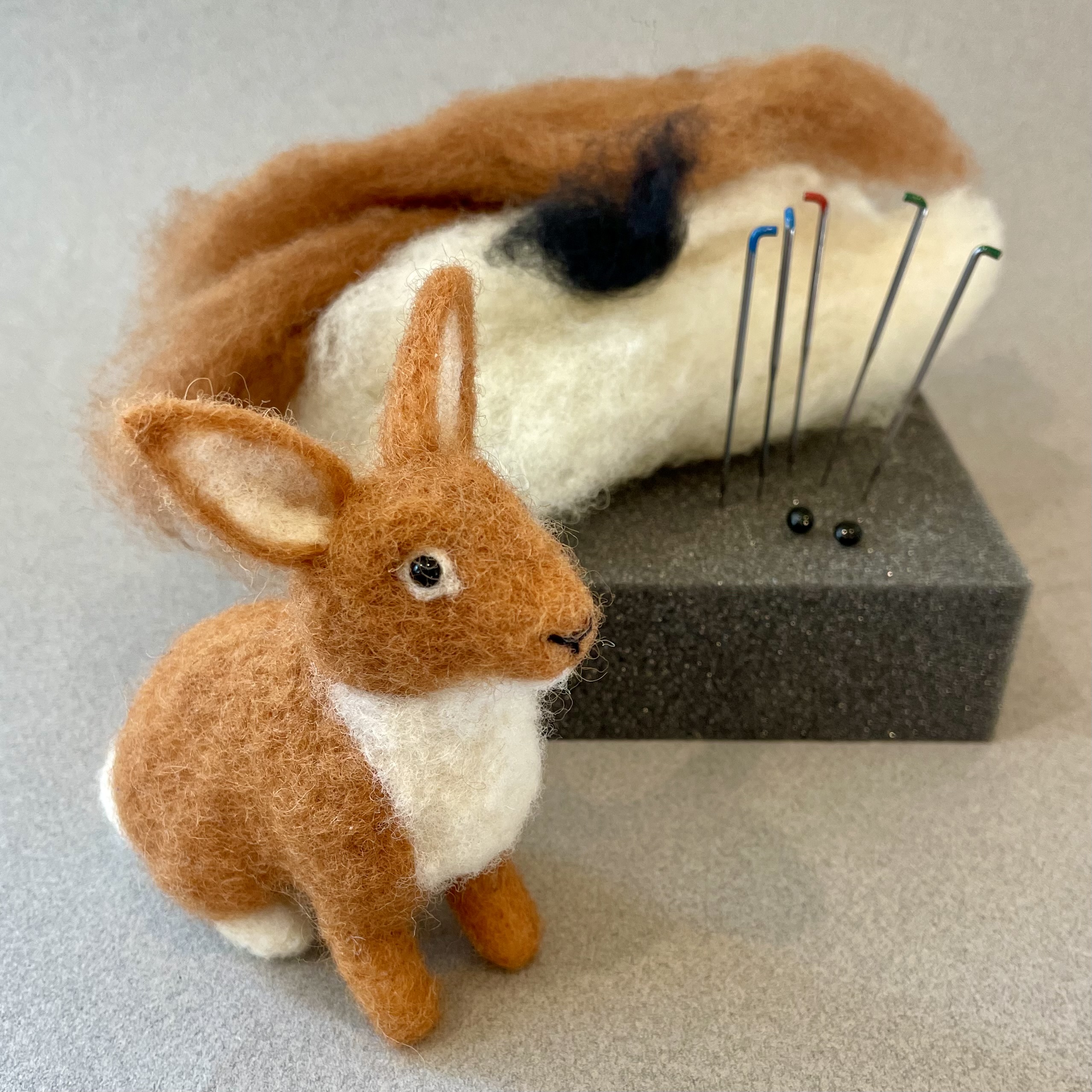 Rabbit Needle Felting Workshop with Loranimals