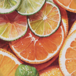Frank Spino Four Limes And an Orange.jpg