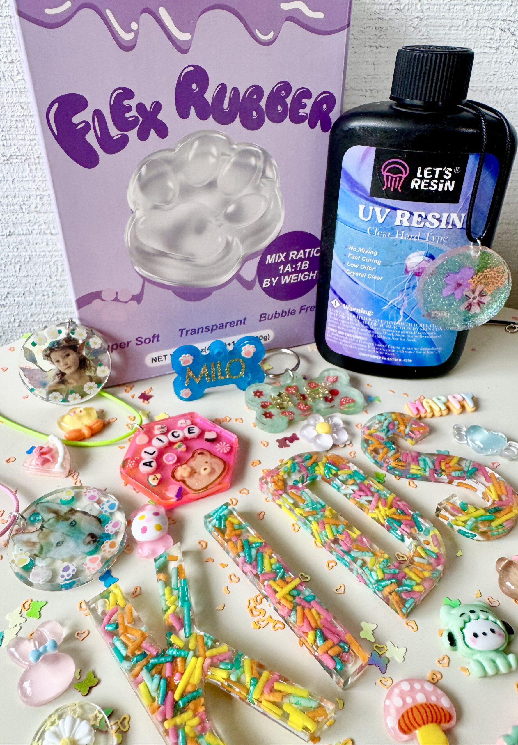 Resin Crafts for Kids with Dream Topography – Create your own Squishy, Pet tags, key chains & Pendants: $120 (includes $30 materials)