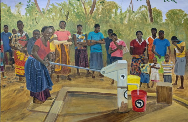 New Well at Njoka, Malawi Africa