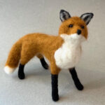 Advanced 2-Day Needle Felting Workshop: Standing Fox