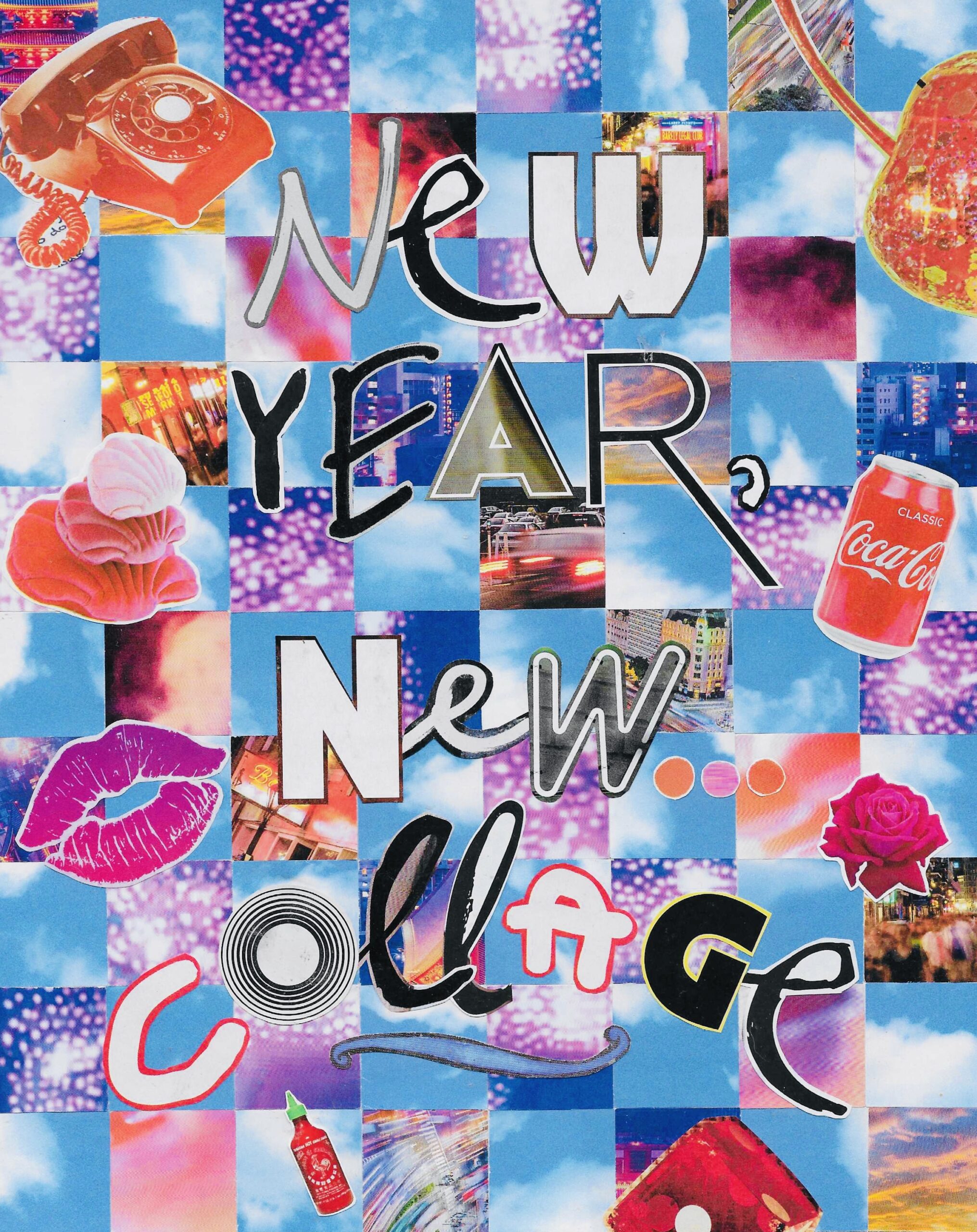 New Year, New... Collage! with Sky Queen Studio