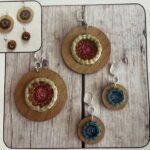 Woven earrings with Deetzie Walker