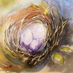 Watercolor with Kas Rohm - Bird Nest: The Circle of Life
