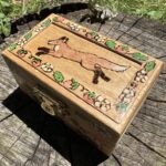 Woodburning to K.L. Kriss Studio: Jewelry Box