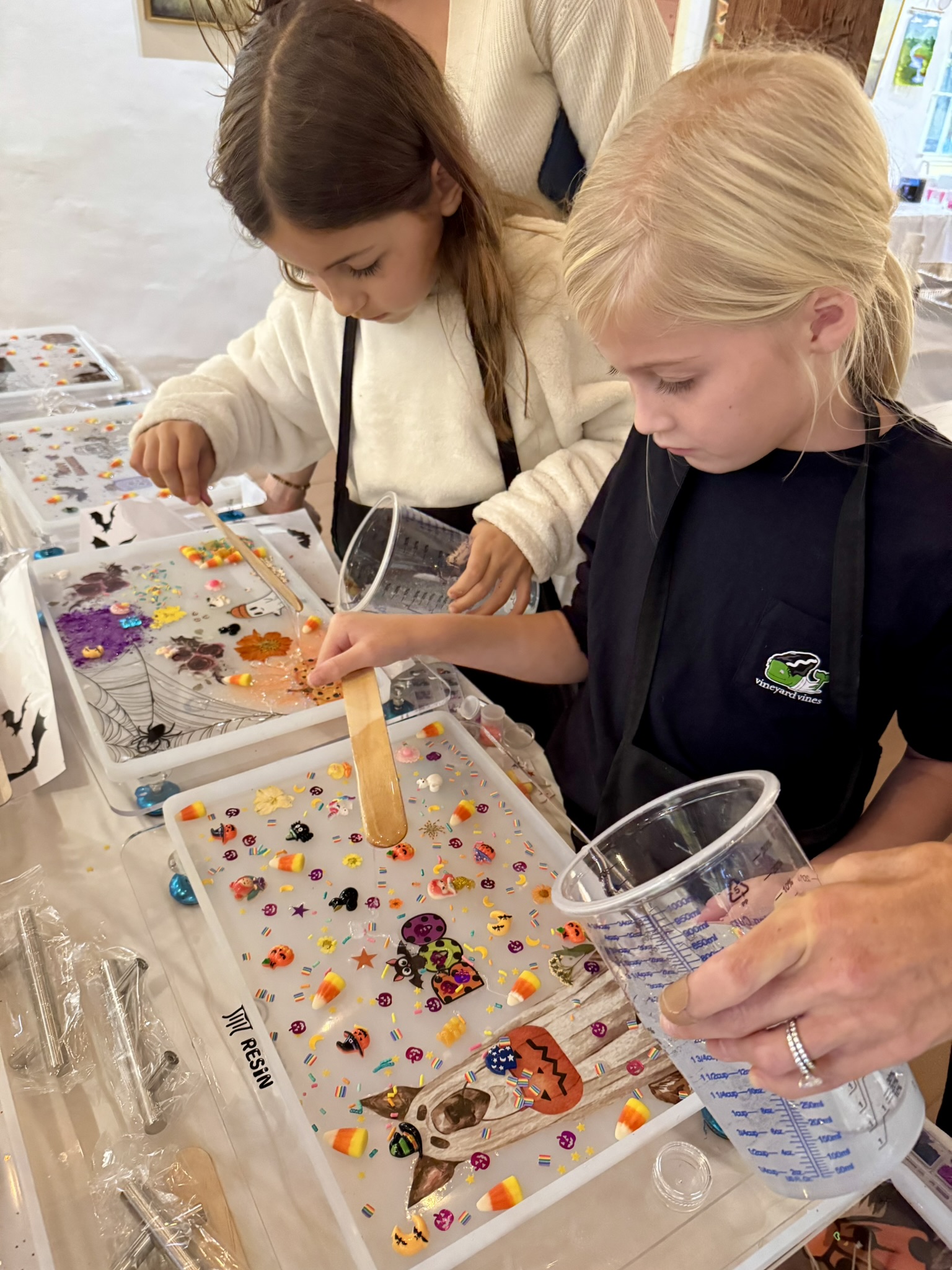 Valentine Crafts for Kids with Dream Topography – Resin and Fluid Art!