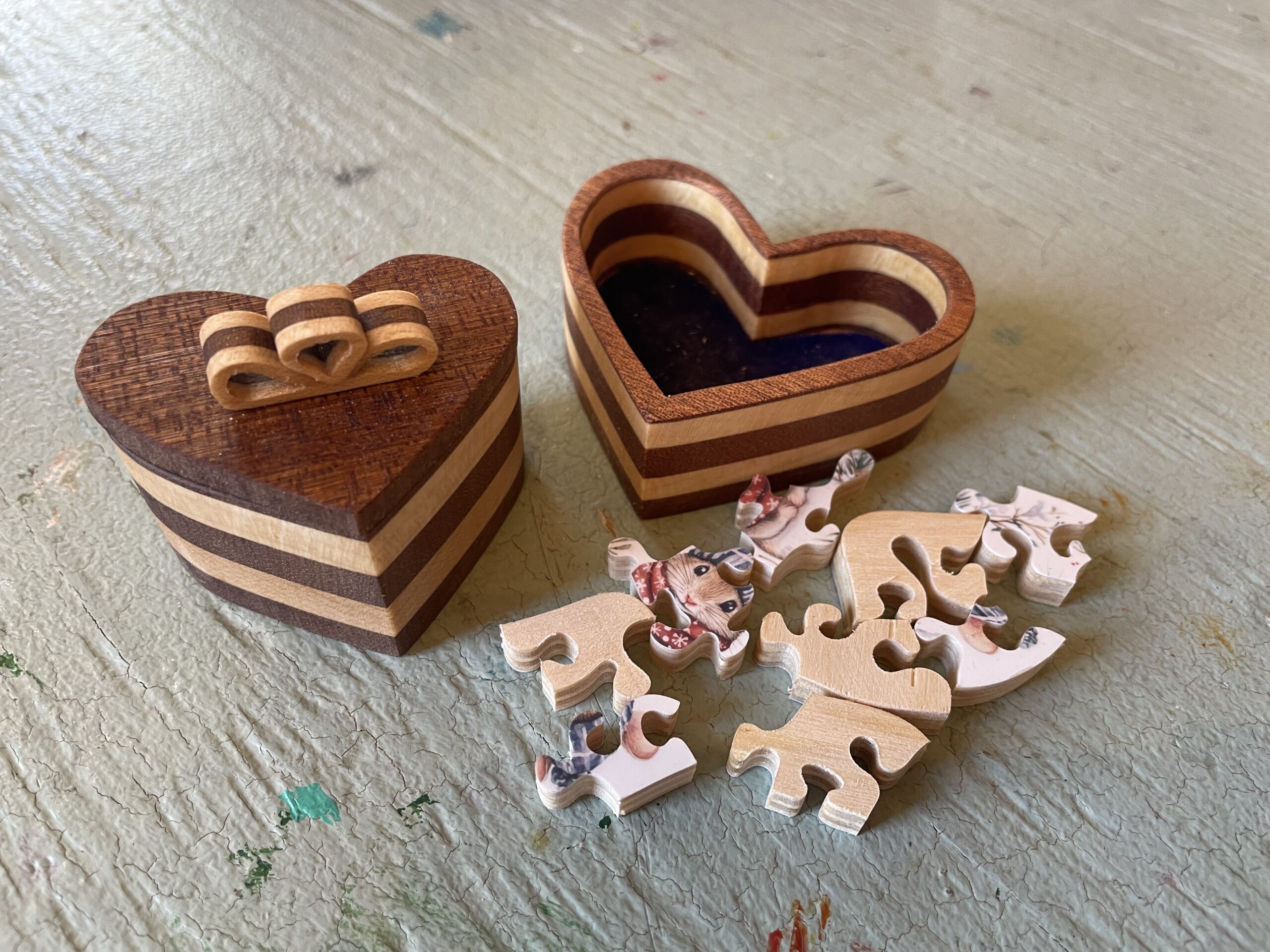 Craft a Mini Box and Puzzle with Tavi Harwood