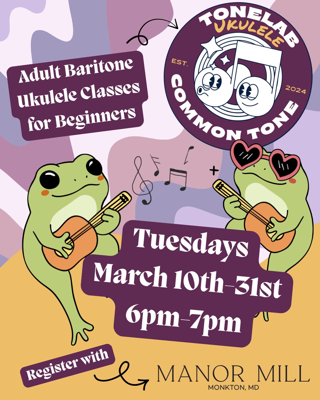 ToneLab with Common Tone: Baritone Ukulele